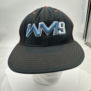 WM9 BASEBALL HAT CAP NORTH CAROLINA  6 7/8 - 7 3/8 GREY Trucker